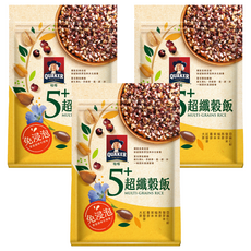 QUAKER 桂格 5+超纖穀飯, 1kg, 3包
