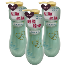 LUCIDO-L 樂絲朵 立體持捲雙效乳 捲髮適用, 明顯線條 捲髮用 水感保濕 持久, 200ml, 3瓶