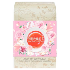長青穀典 決明玫瑰花茶，口感甘美柔和，養顏美容、調養身心，立體茶包，即沖即飲, 6g, 10包, 1盒