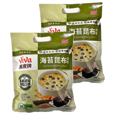 ViVa 萬歲牌 燕麥堅果飲 海苔昆布風味, 32g, 10包, 2袋
