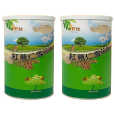田野仕 紅薏仁雪花片, 300g, 台灣本土山藥製作, 2罐