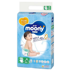 滿意寶寶日本版 頂級超薄黏貼型尿布, M, 224片