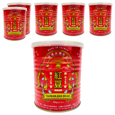 SHI SHIN 世鑫食品 特選台灣紅豆罐 900g, 6罐