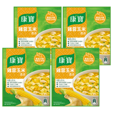 Knorr 康寶 自然原味 雞蓉玉米, 54.1g, 4包