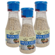vidosa 胡椒鹽, 100克, 成分：鹽、黑胡椒、調味劑, 100g, 3瓶