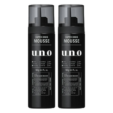 uno 強硬作風定型慕斯, 2瓶