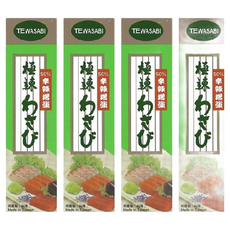 展群 TE 極辣山葵醬, 50%辛辣增強, 43公克, 43g, 4條
