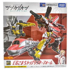 TAKARA TOMY PLARAIL 鐵道王國 新幹線變形機器人 變革世代 E6 小町號 堆高機型態, 1盒