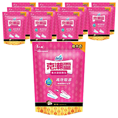 farcent 花仙子 克潮靈 集水袋替換包 檜木香, 540g, 12袋
