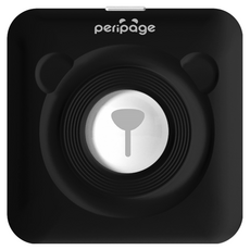 peripage 愛立熊 A6 打印機, 304 DPI, 79x79x42mm, 黑色