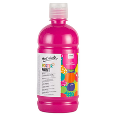 Mont Marte 蒙瑪特 海報廣告顏料，500ml，品紅, 1個