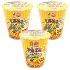 OTTOGI 不倒翁 起司風味湯杯麵 62g, 3入