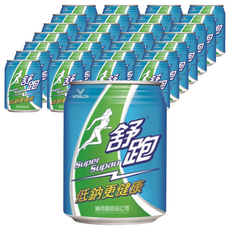 Super Supau 舒跑 運動飲料, 低鈉更健康, 245毫升, 24罐, 245ml, 72罐