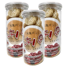 Canary 元氣犬用麵包 蔓越莓果粒 90g 3罐組 犬用點心 狗零食, 3罐