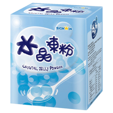 SIGNWIN 三得冠 水晶凍粉 200公克 (20公克 X 10包), 天然海藻萃取物, DIY製作低熱量健康菜色, 200g, 1盒
