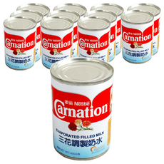 Carnation 三花調製奶水，適用於牛奶鍋、飲料、烘焙、食物料理, 405g, 12罐