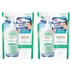 Bifesta 碧菲絲特 抗痘即淨卸妝水 補充包, 保濕不殘留 輕鬆卸妝 接睫毛可用 無油配方, 360ml, 2包