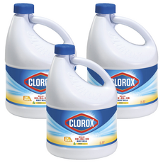 CLOROX 高樂氏 漂白水 檸檬香, 2.8L, 3瓶
