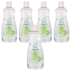 Roudye 柔蝶 綿羊嬰兒油 蘆薈, 滋潤保濕肌膚, 600ml, 5瓶