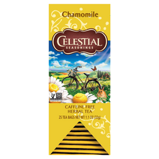 CELESTIAL SEASONINGS 詩尚草本 洋甘菊茶, 25茶包, 無咖啡因, 100%天然, 1.28g, 25包, 1盒