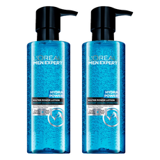 L'OREAL PARiS 巴黎萊雅 水能量保濕機能水, 清爽乳狀質地, 好吸收無負擔, 120ml, 2瓶