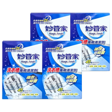 Magic Amah 妙管家 洗衣槽專用清潔劑, 150g x 4袋, 活性氧去垢, 除菌, 去霉, 消臭, 600g, 2盒