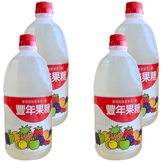 豐年 90%果糖，單糖單純，1500公克, 1.5kg, 4瓶