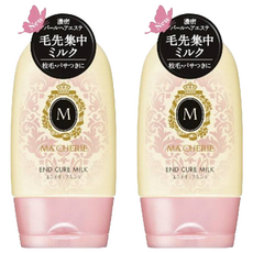 MA CHERIE 瑪宣妮 髮梢修護精華乳 2瓶, 改善毛躁分叉，深層滋養髮尾，恢復柔順亮澤, 100ml