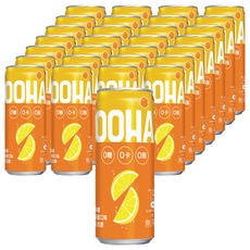 OOHA 氣泡飲隨型罐 檸檬蜂蜜, 330ml, 72罐