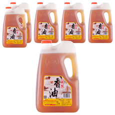 福壽實業 好味香油 3公升，古法製成，適用於沾、拌、炒、淋, 3L, 6桶
