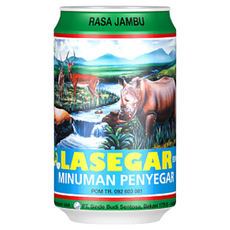CAP KAKI TIGA 檸檬清涼水 Lemon Larutan Penyegar, 320ml, 5罐
