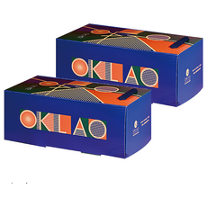 OKLAO 歐客佬 精品掛耳禮盒 Set, 含22包精選咖啡果香, 手提式簡約大方設計, 10g x 20包, 2盒