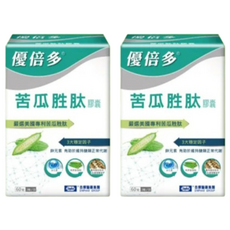Sinphar 杏輝醫藥 YouBest 優倍多 苦瓜胜肽膠囊, 60粒/盒, 專利苦瓜胜肽, 含鋅, 秋葵萃取物, 墨角藻膠, 60顆, 2盒
