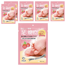 MY SCHEMING 我的心機 大馬士革玫瑰美白嫩膚足膜, 1雙, 6包, 34ml