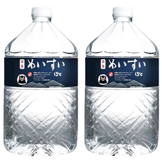 JKKWATER 日本名水13度C 熊本 6000ml, 6L, 2桶