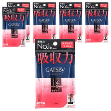 GATSBy 超強力 吸油面紙, 75張, 6包