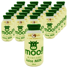 台農乳品 保久乳 果汁口味, Set 24瓶, 200ml