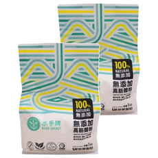 聯華製粉 BLUE JACKET 水手牌 無添加高筋麵粉 1公斤, 1kg, 2包