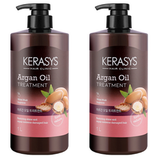 KERASYS 摩洛哥堅果油護髮乳 白麝香 1公升 2入 Set, 1L, 2瓶