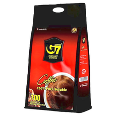 G7 純咖啡 量販包, 2g, 100入, 1袋