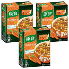 Knorr 康寶 獨享杯 港式酸辣, 31.5g, 3盒
