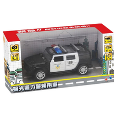 聲光迴力警務用車 公園警車, 1個