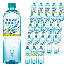 TAIYEN 台塩生技 海洋鹼性離子水 1500ml, 天然海水小分子，六年連續榮獲健康品牌, 1.5L, 24瓶