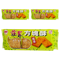 莊家 方塊酥 海苔, 220公克, 220g, 3包