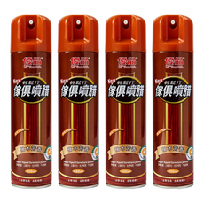 優品傢俱噴腊 檜木,傢俱保養,光亮清潔,450ml, 4瓶