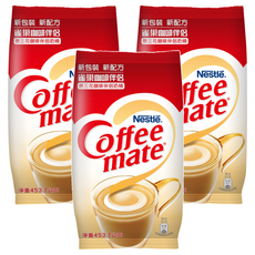 NESCAFE 雀巢咖啡 原三花咖啡伴侶, 新包裝 新配方，淨重453.7公克, 453.7g, 3包