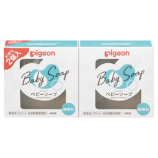 pigeon 貝親 透明香皂2件組, 180g, 1組