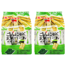 北田蒟蒻糙米捲海苔口味, 富含膳食纖維, 獨立包裝, 160g, 2袋