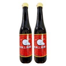 白兔牌 上烏醋, 深沈馥郁醋香，含烏梅黑棗般果香, 500ml, 2瓶
