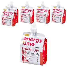 盛香珍 energy Time 迅速補給 益生菌 機能飲, 180g, 6包